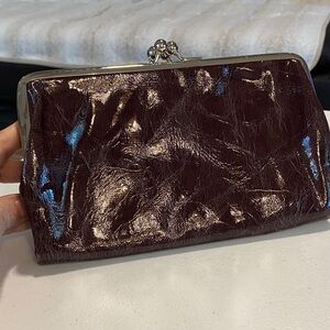 Elegant Dark Mauve Clutch